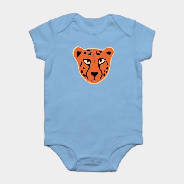 Cheetah Baby Bodysuit by Grees